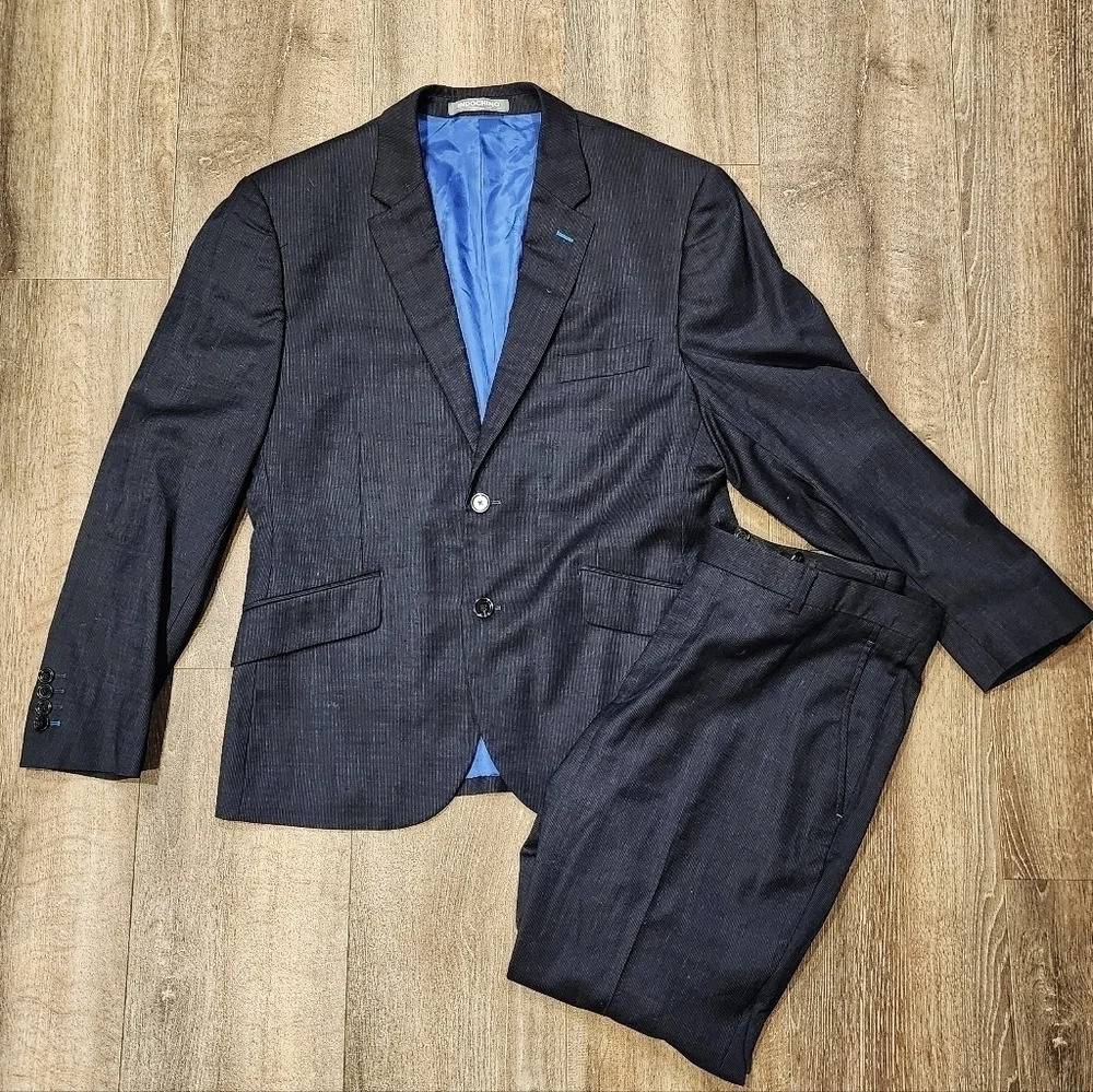 Indochino Navy Suit Set
